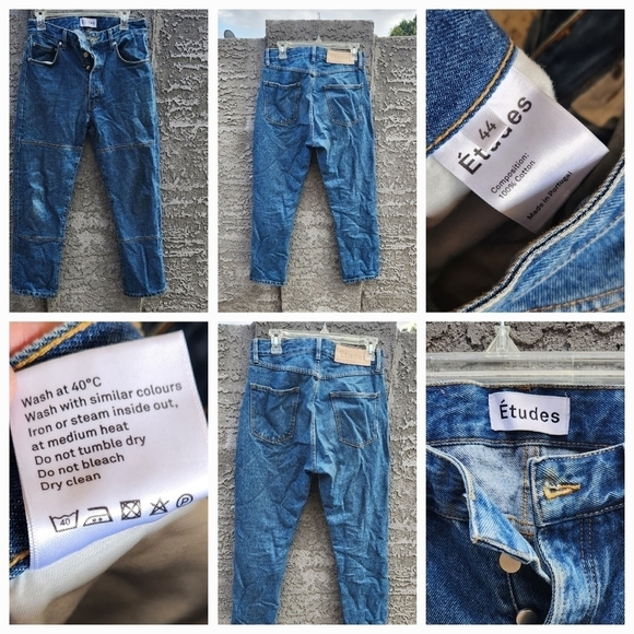 ÉTUDES STUDIO OCORNER STONE JEANS - Picture 2 of 3